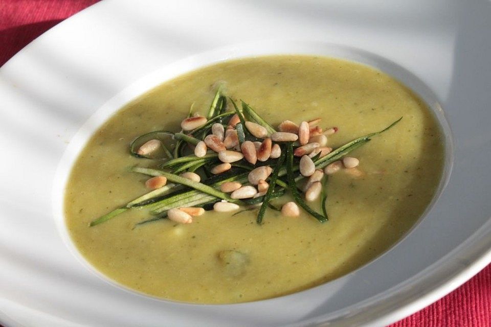 Zucchini-Kartoffel-Suppe