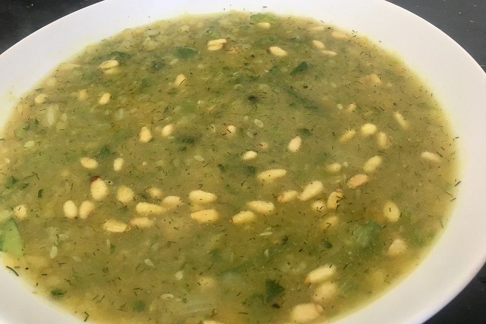 Zucchini-Kartoffel-Suppe