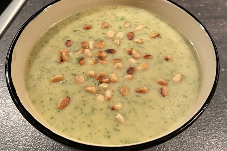 Zucchini-Kartoffel-Suppe