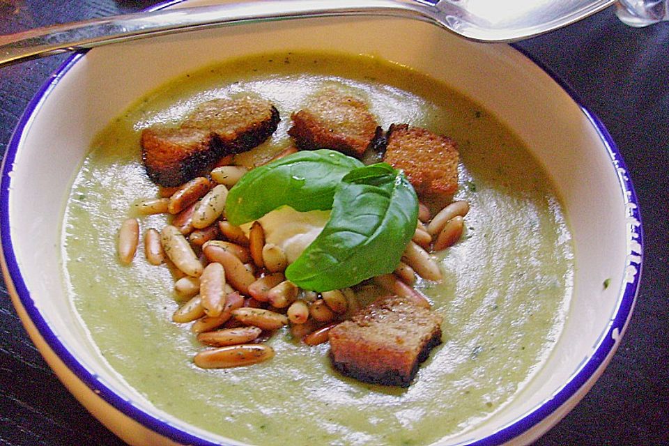 Zucchini-Kartoffel-Suppe