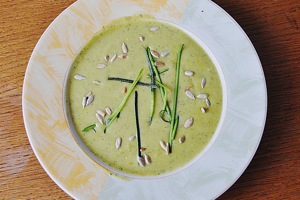 Zucchini-Kartoffel-Suppe