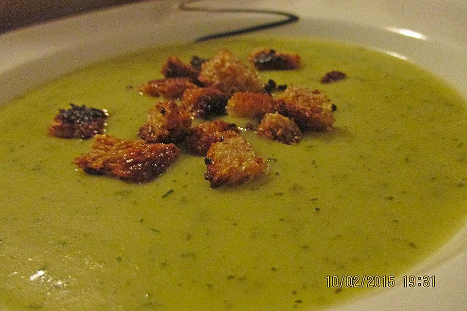 Zucchini-Kartoffel-Suppe