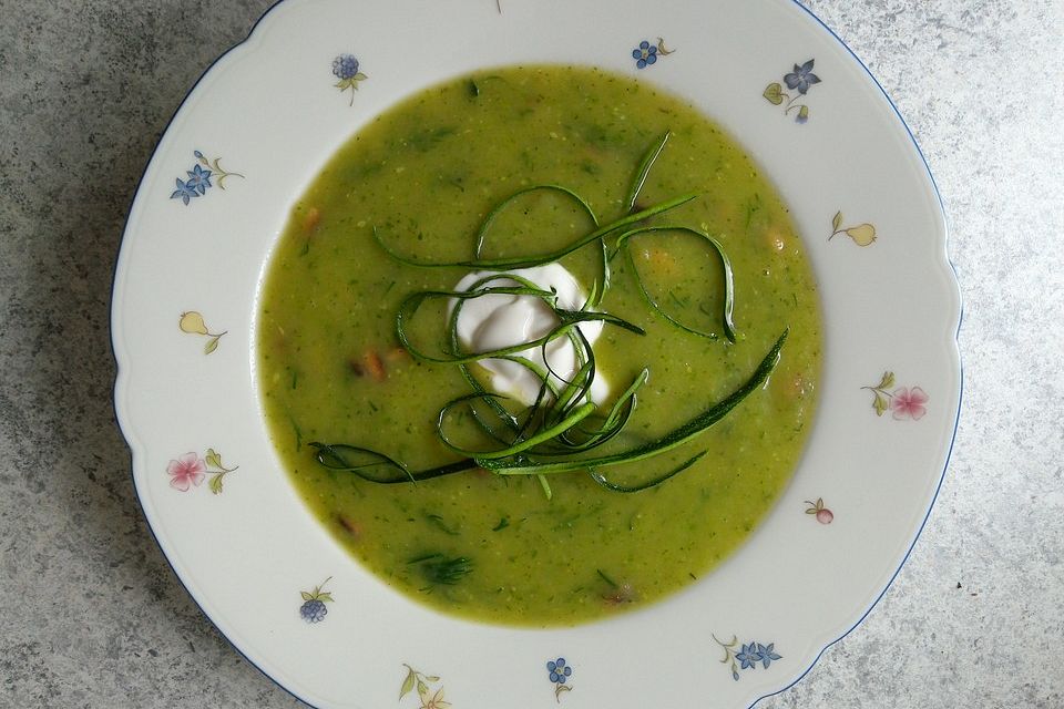 Zucchini-Kartoffel-Suppe