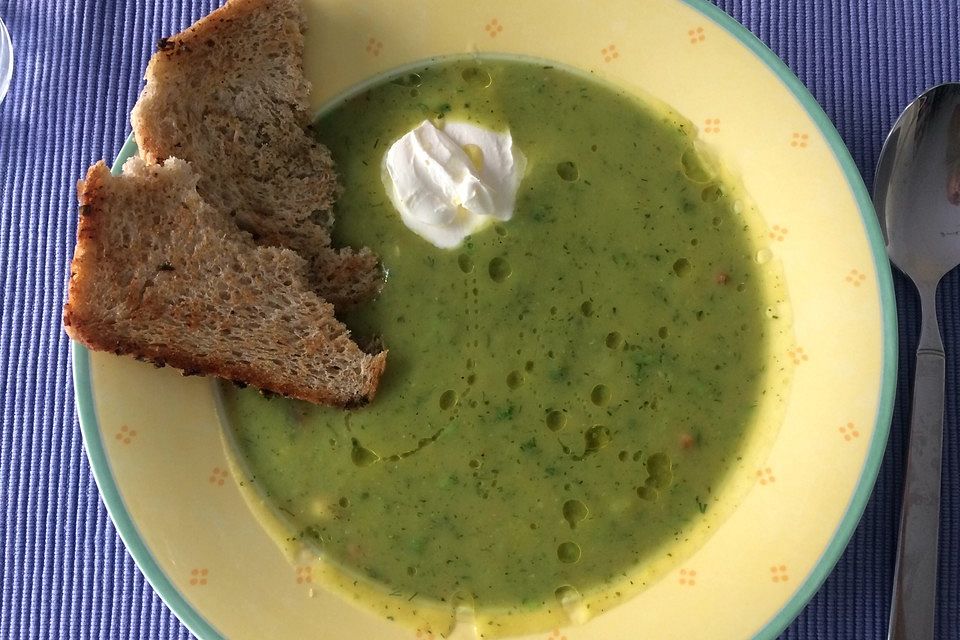 Zucchini-Kartoffel-Suppe