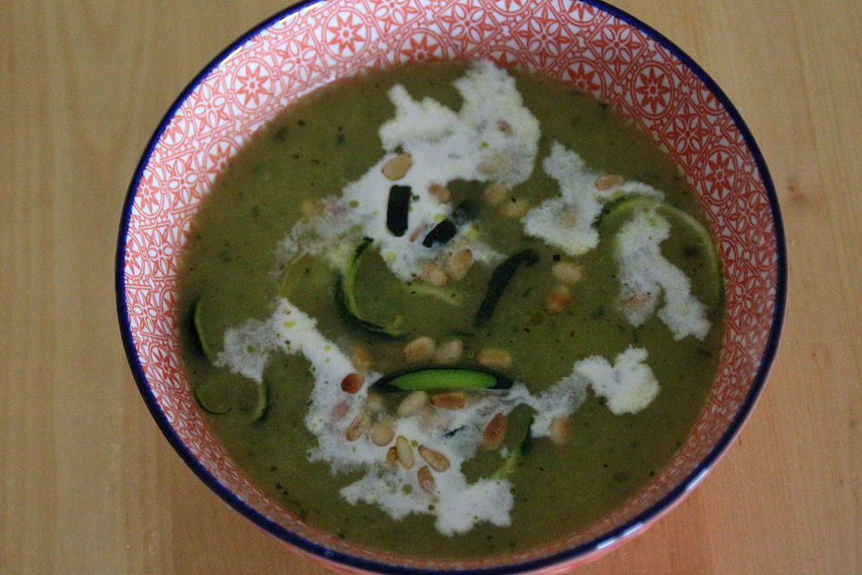 Zucchini-Kartoffel-Suppe