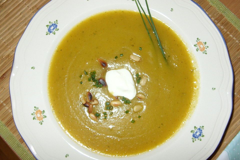 Zucchini-Kartoffel-Suppe