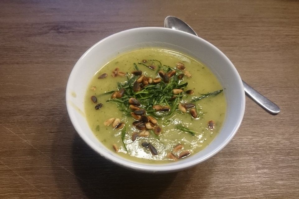 Zucchini-Kartoffel-Suppe