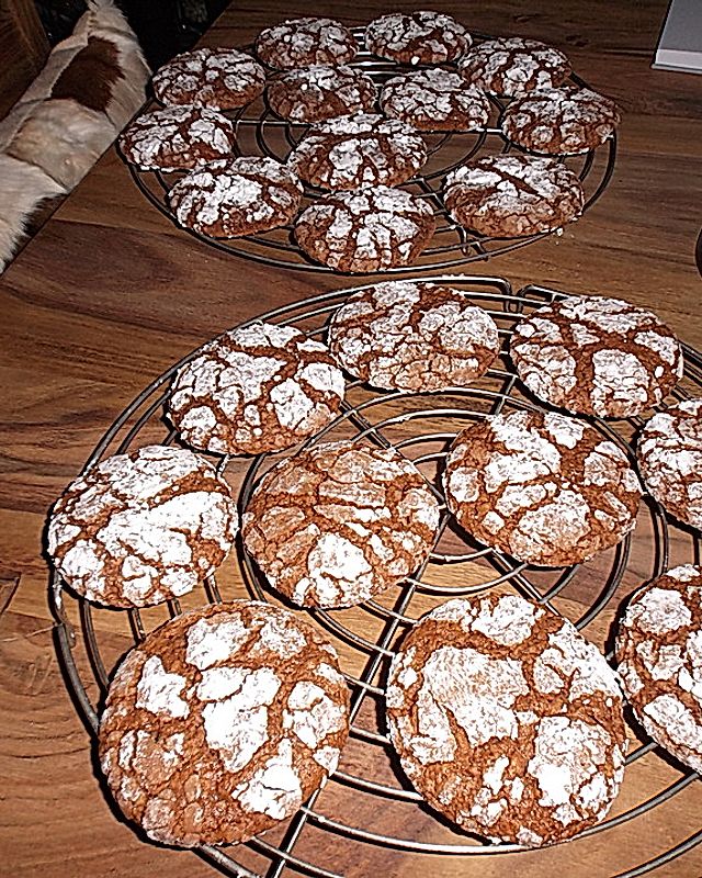 Schokoladen - Schnee - Cookies