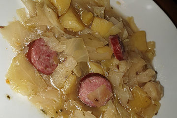 Spitzkohl-Kartoffeleintopf