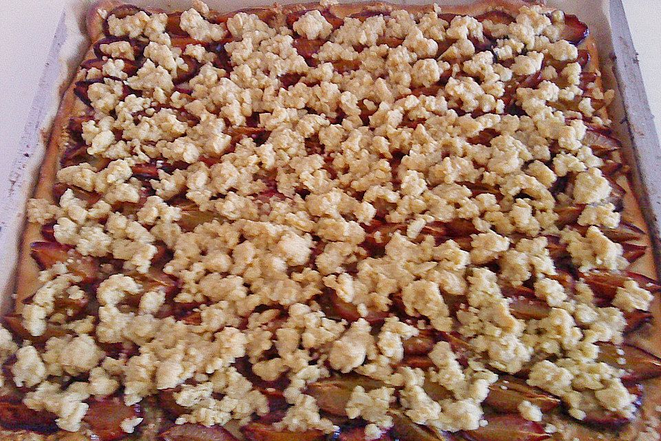 Pflaumen - Nuss - Streusel