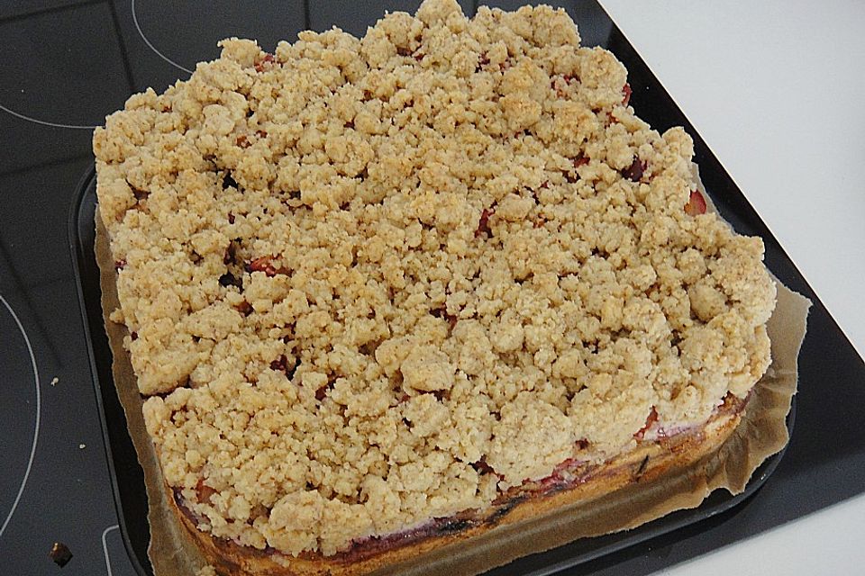 Pflaumen - Nuss - Streusel