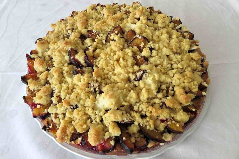 Pflaumen - Nuss - Streusel