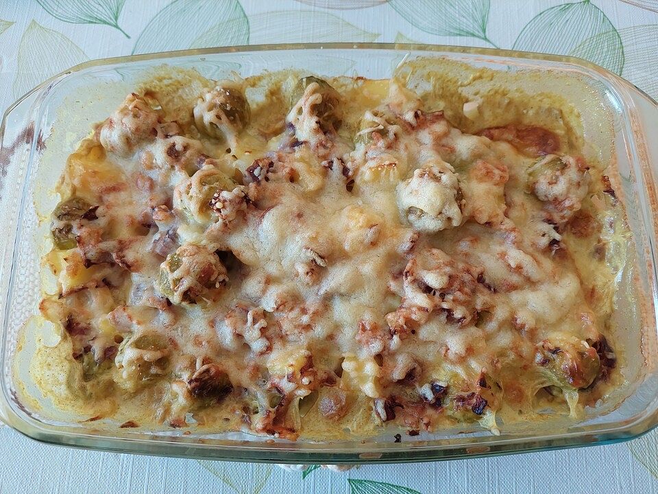 Rosenkohl - Kartoffel - Schinken - Gratin von possaci| Chefkoch