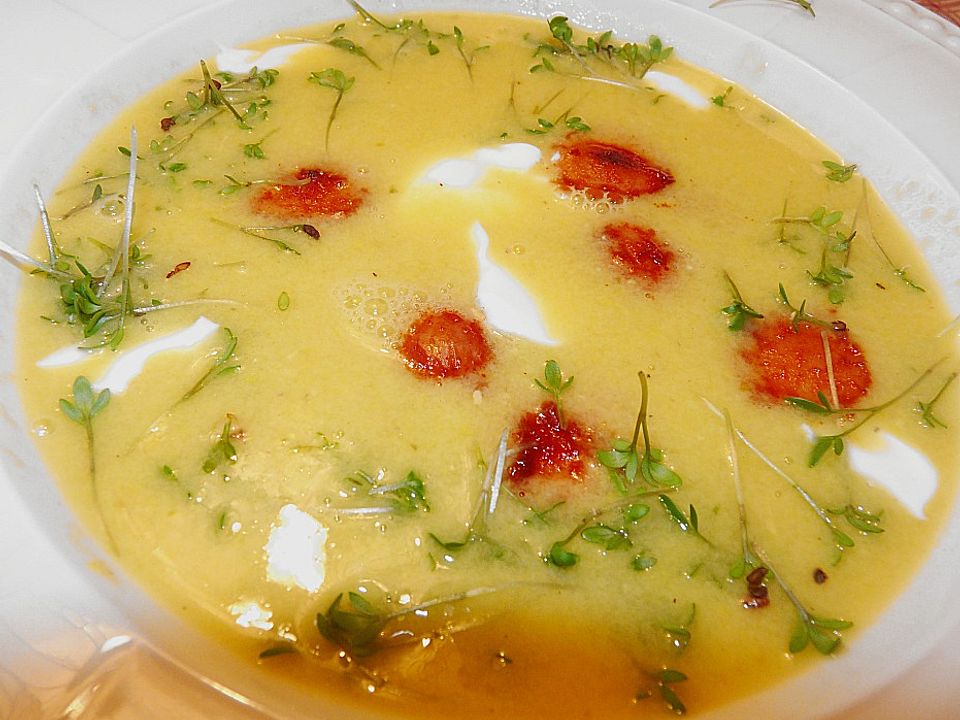 Maissuppe mit Wurst von msdeluxe | Chefkoch