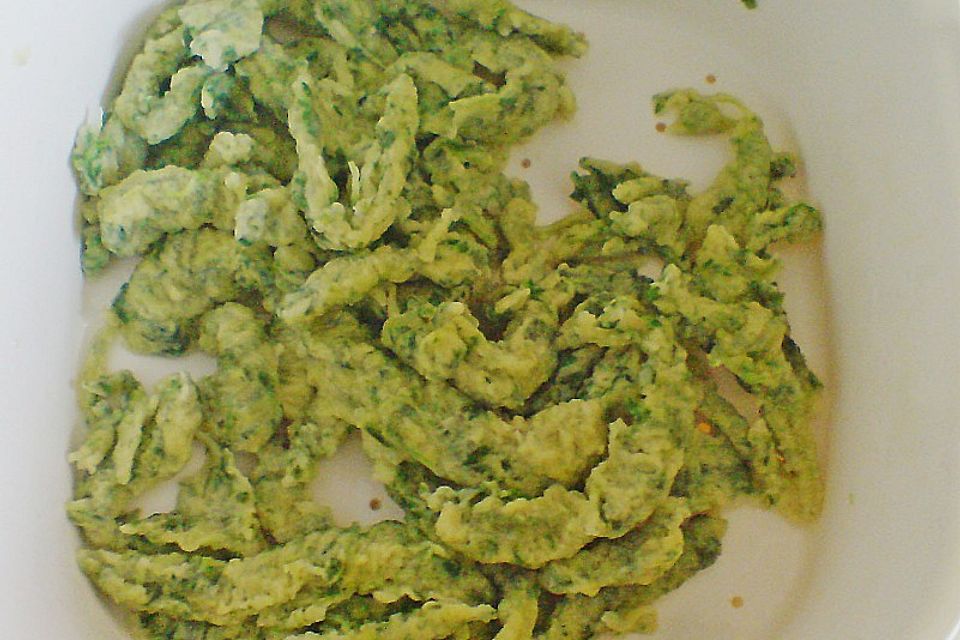 Spinat - Spätzle Spinat - Spätzle