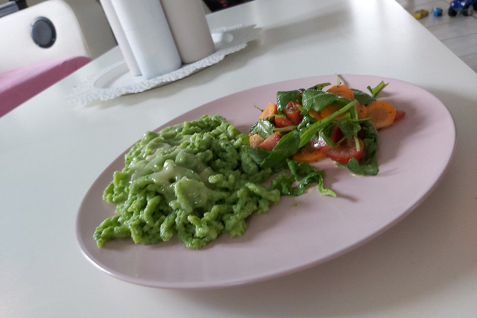 Spinat - Spätzle Spinat - Spätzle