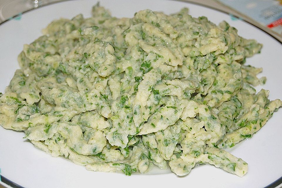 Spinat - Spätzle Spinat - Spätzle