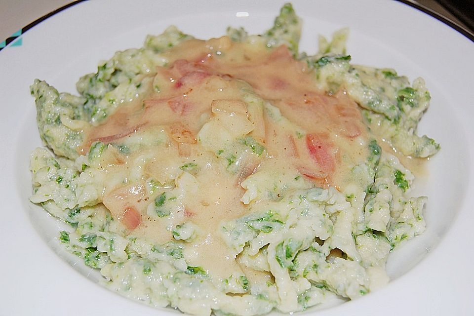 Spinat - Spätzle Spinat - Spätzle