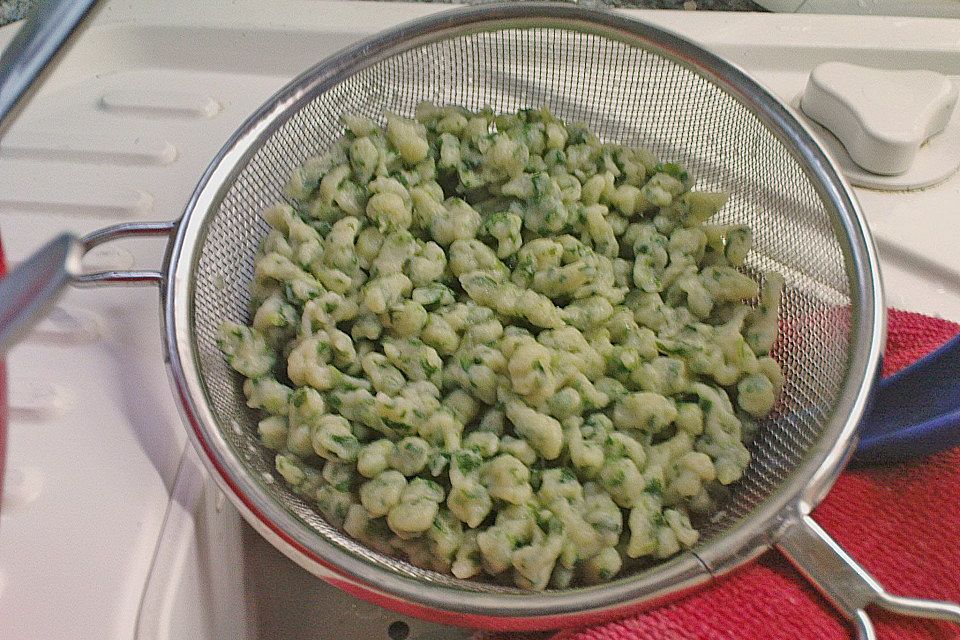Spinat - Spätzle Spinat - Spätzle