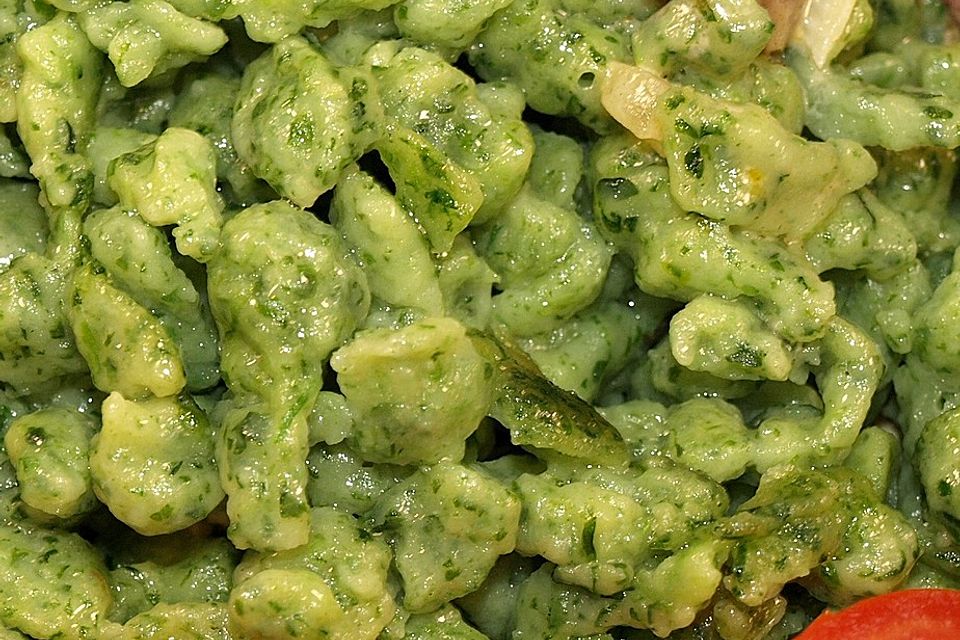Spinat - Spätzle Spinat - Spätzle