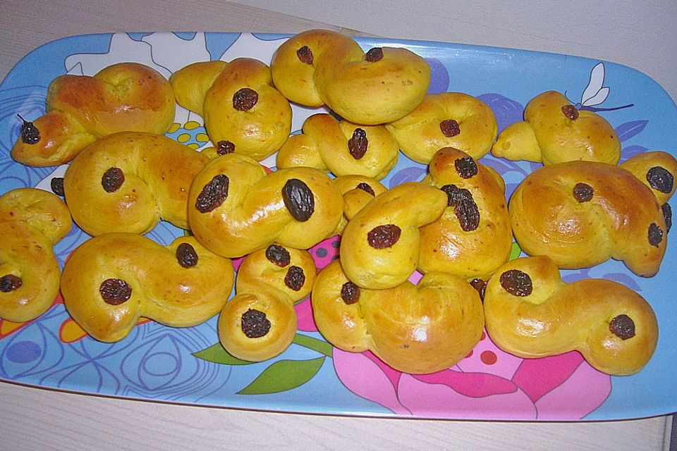 Schwedische Lussebullar