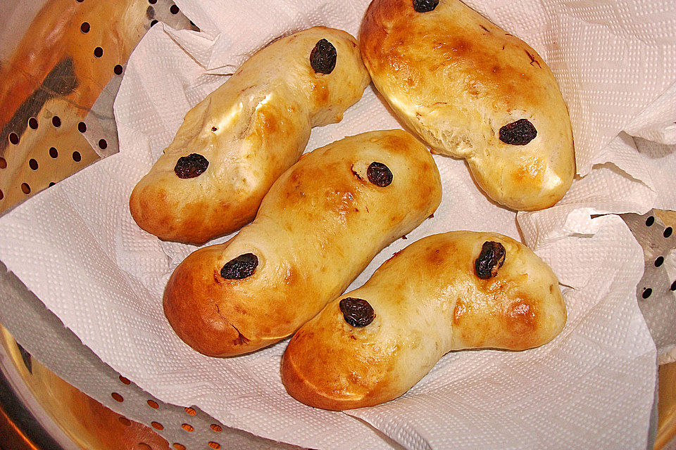 Schwedische Lussebullar