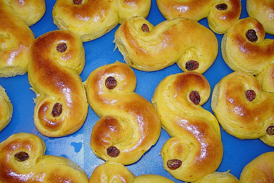 Schwedische Lussebullar