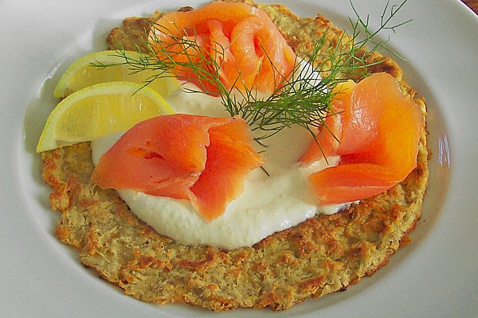 Kartoffelpuffer mit Räucherlachs