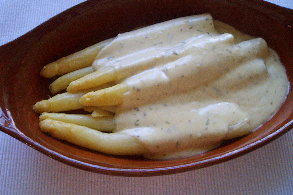 Estragonsoße, ideal zu Spargel und ganz einfach