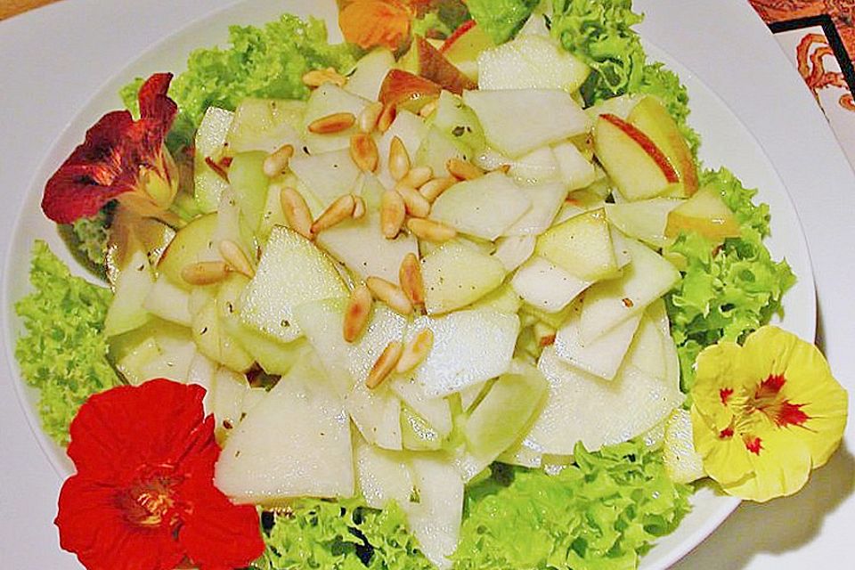 Feuervogels Kohlrabi - Apfel - Salat