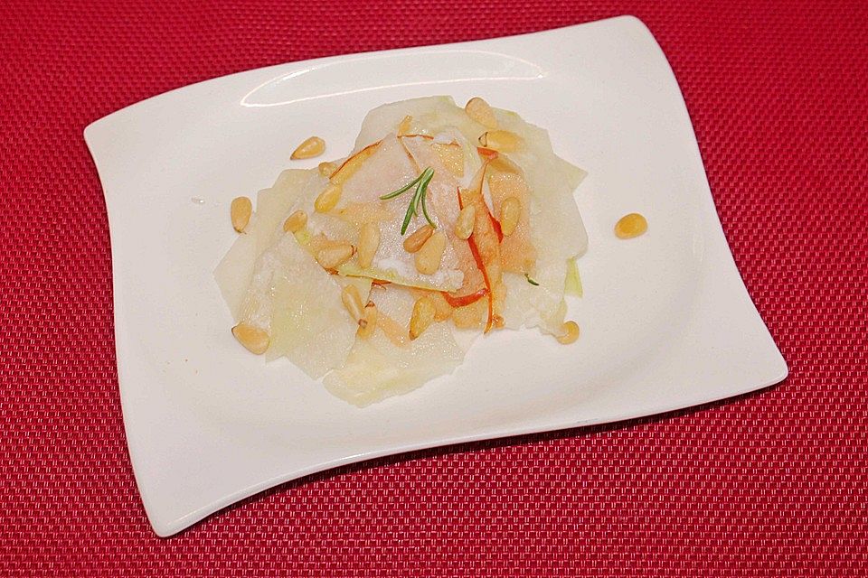 Feuervogels Kohlrabi - Apfel - Salat