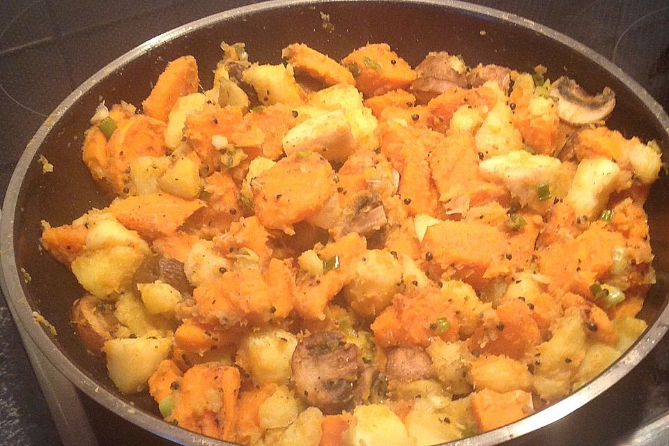 Pikante Kartoffelpfanne Pikante Kartoffelpfanne