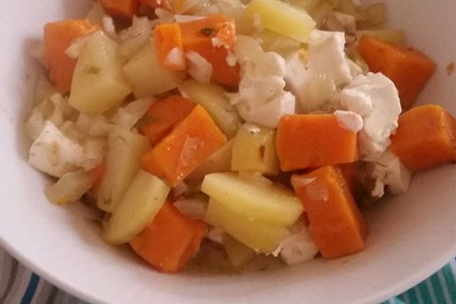 Süßkartoffel - Kartoffel - Fenchel - Auflauf von bellenoir15| Chefkoch