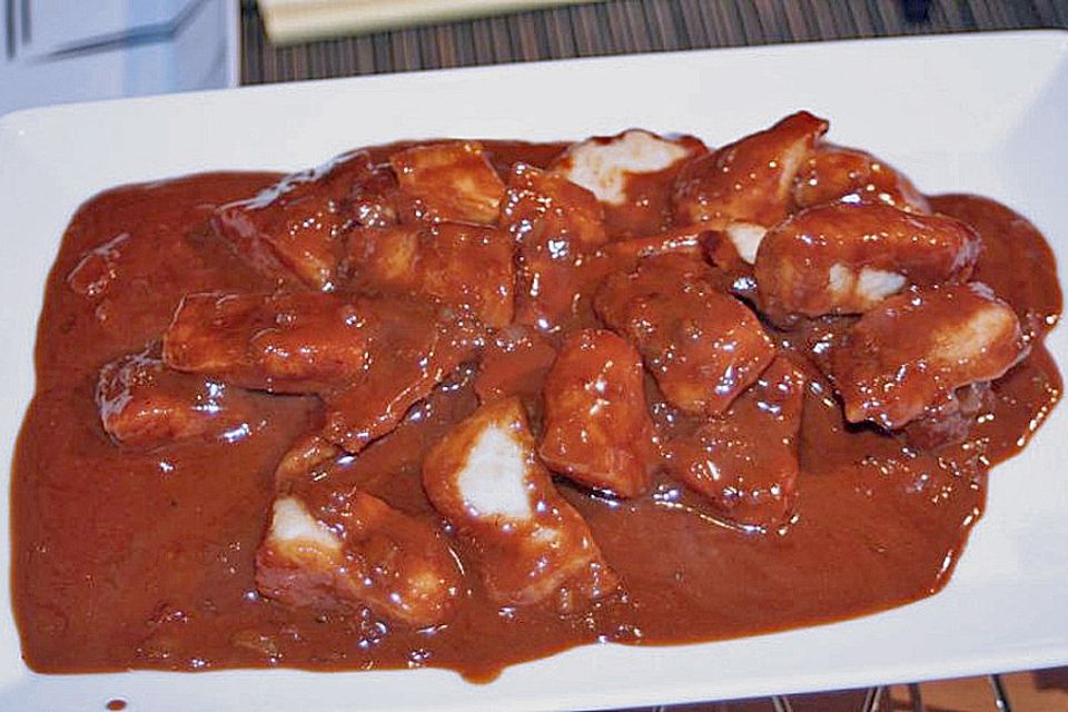 Fisch in scharfer Sauce