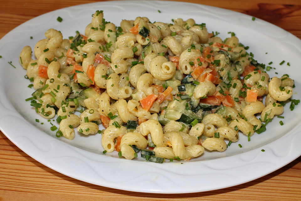 Pasta mit Kräutersauce