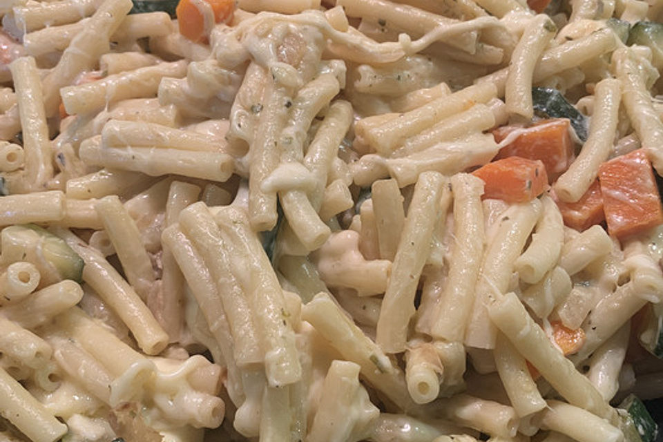 Pasta mit Kräutersauce