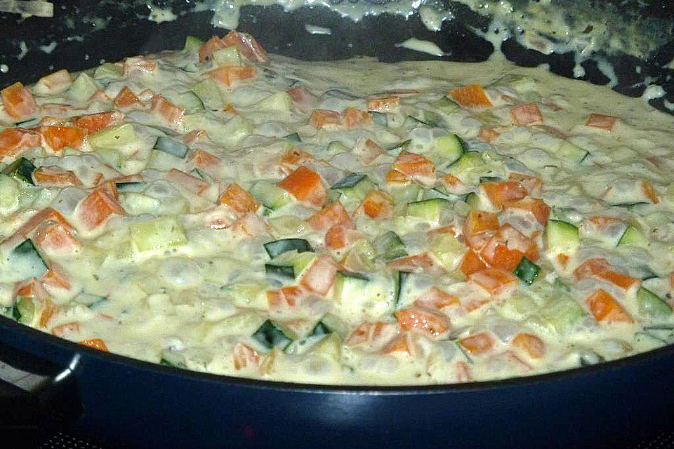 Pasta mit Kräutersauce