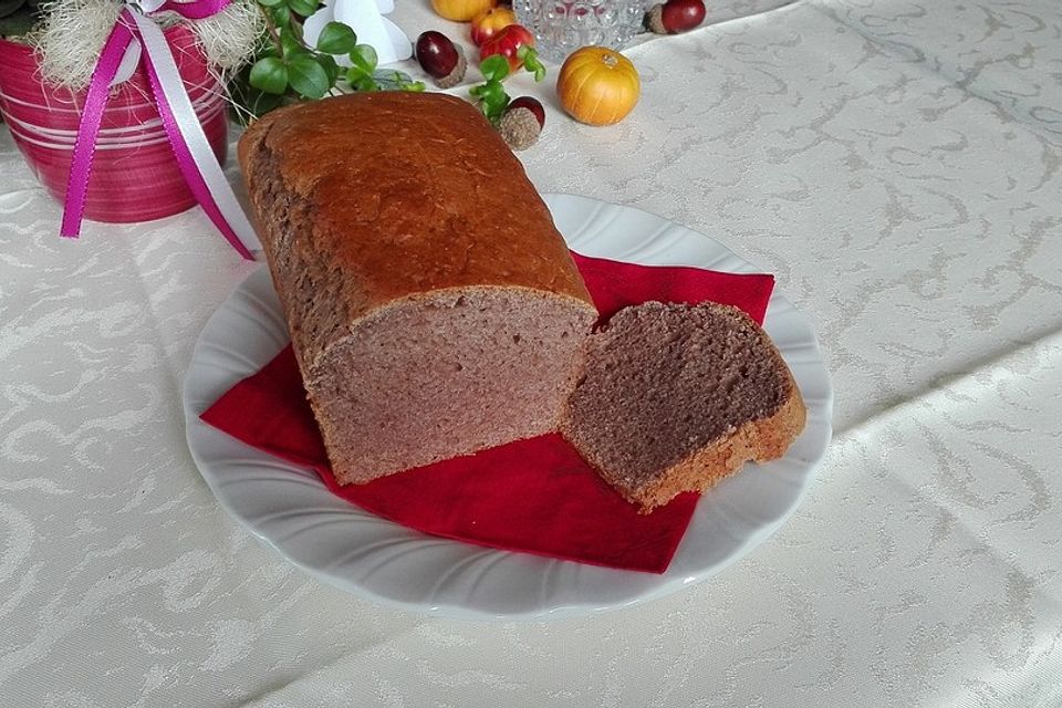 Erdbeerbrot