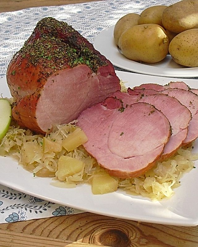 Kasseler mit Sauerkraut