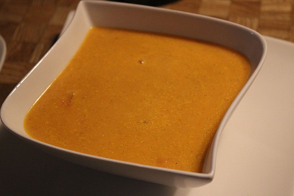 Rüebli - Vanille - Suppe