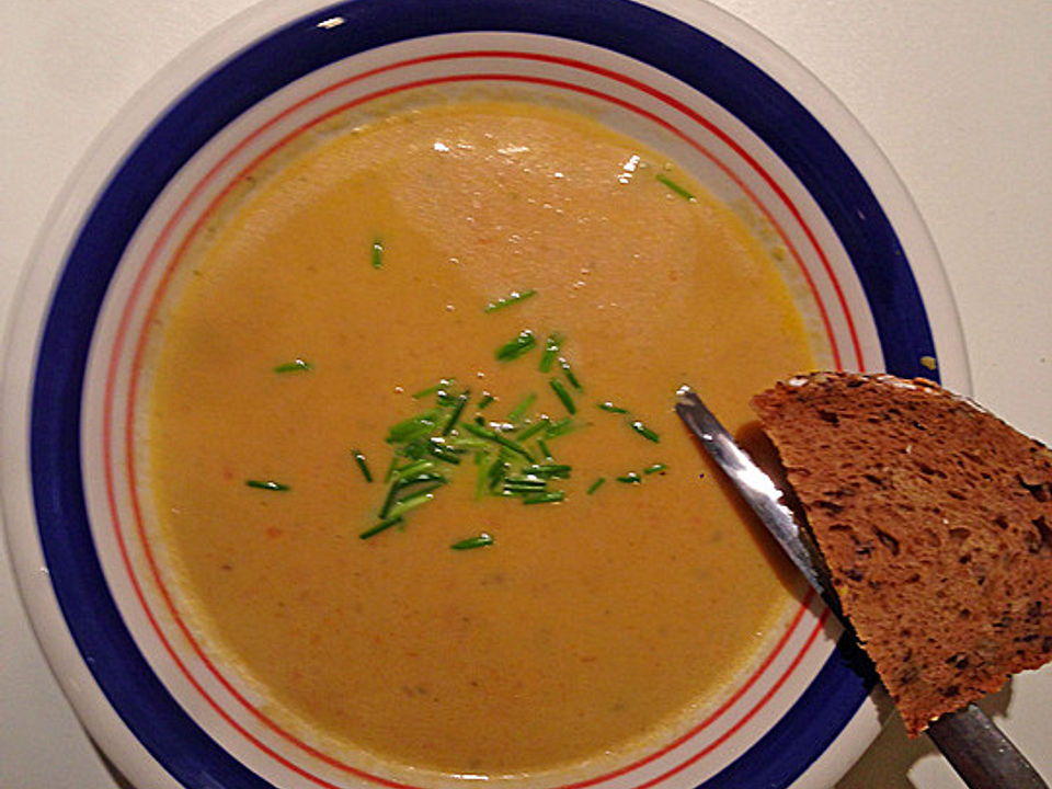 Blumenkohlsuppe mit Karotten und Orangensaft von Happiness| Chefkoch