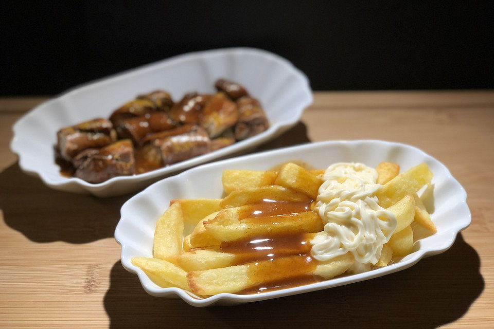 Selbstgemachte Pommes aus dem Backofen