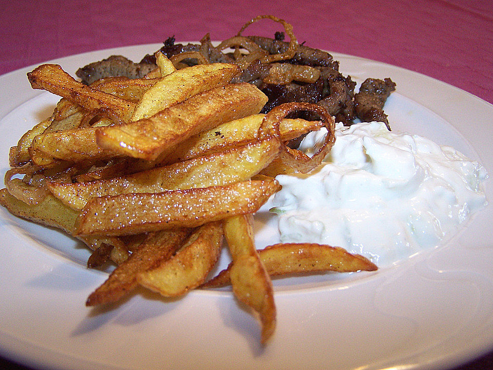 Selbstgemachte Pommes Aus Dem Backofen Von Karlbig Chefkoch