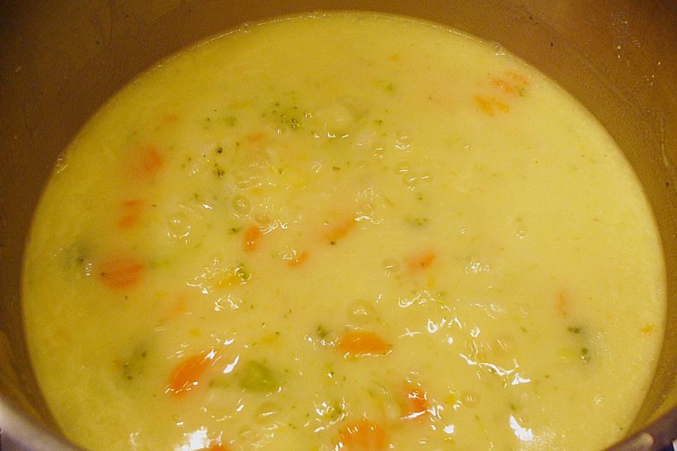 Leichte Käsesuppe à la Marlen