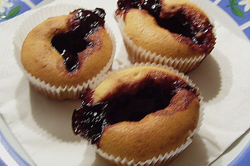 Rumkugel - Kirsch - Muffin