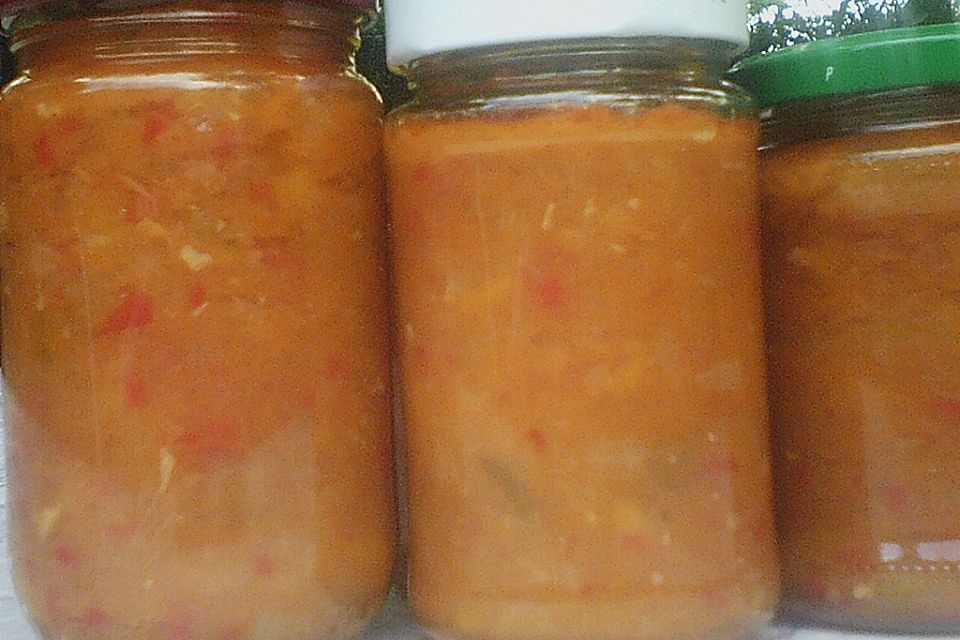 Zwiebel - Paprika - Relish