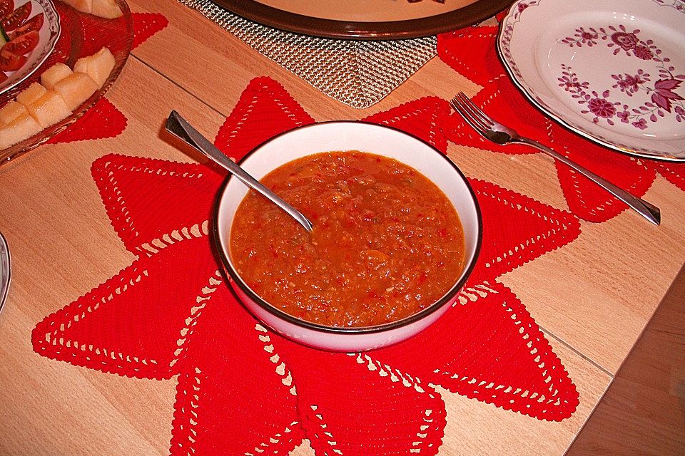 Zwiebel - Paprika - Relish