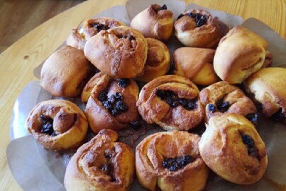 Dänische Zimt - Schnecken