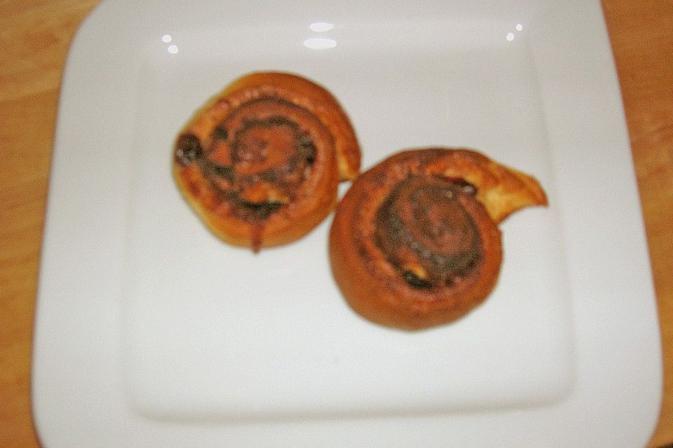 Dänische Zimt - Schnecken