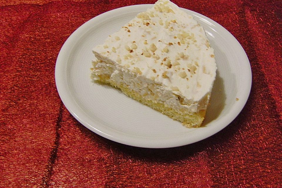 Bananen-Sahne-Kuchen